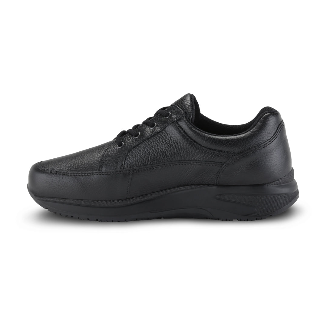 Wallin Otto Flow- leer zwart - heren sneaker