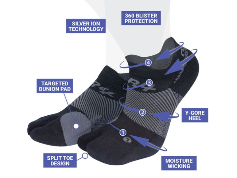 OS1st BR4 hallux valgus sok
