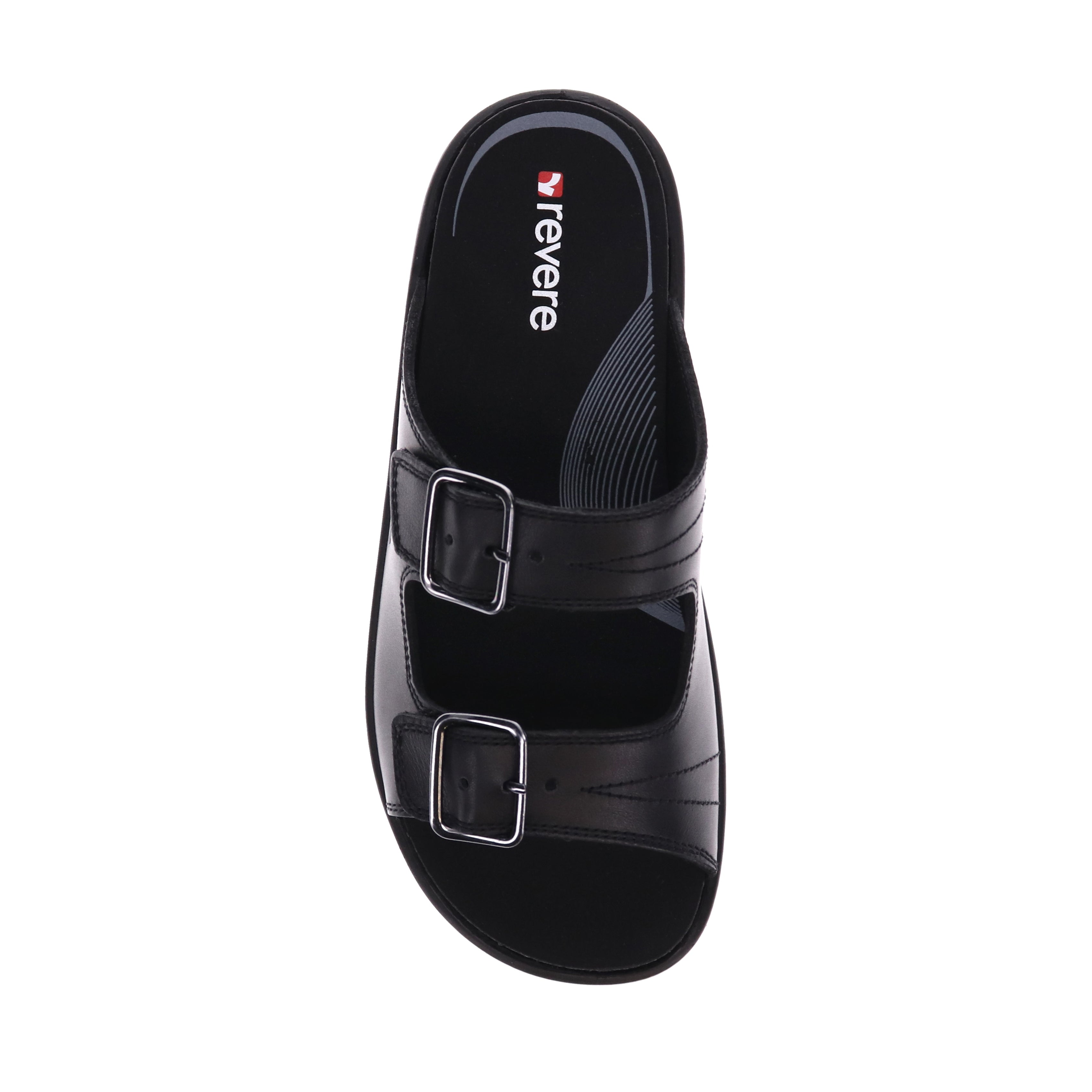 Revere Cairo - Black - heren slipper