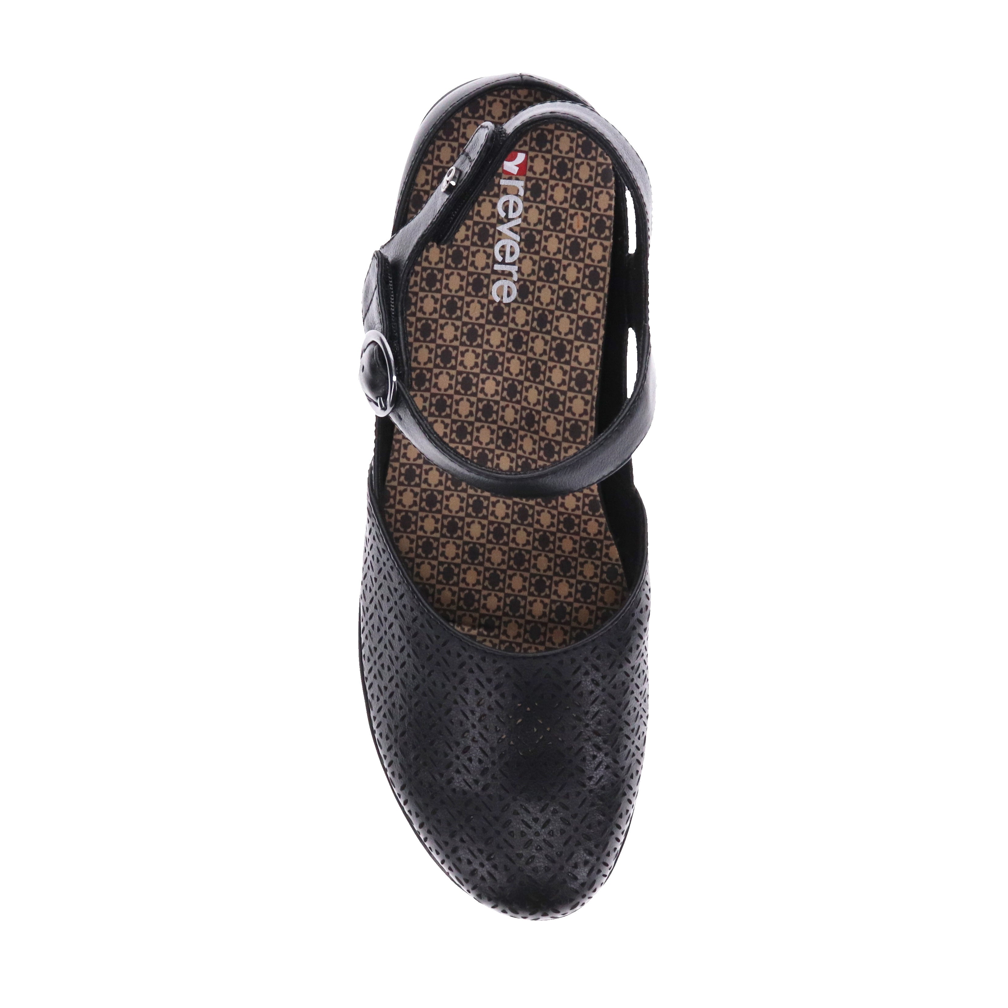 Revere Calabria - Black - dames mary jane