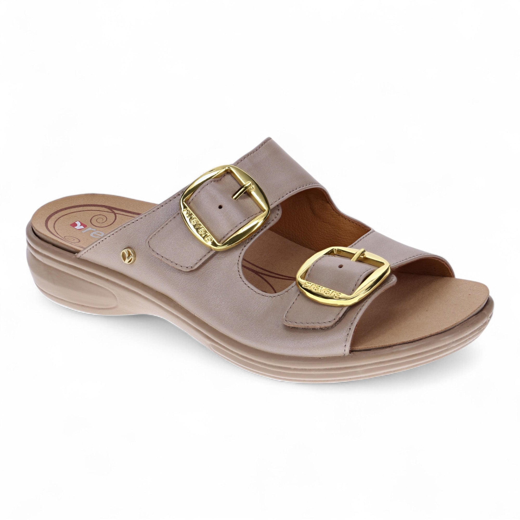 Revere Florence II - Champagne - dames slipper