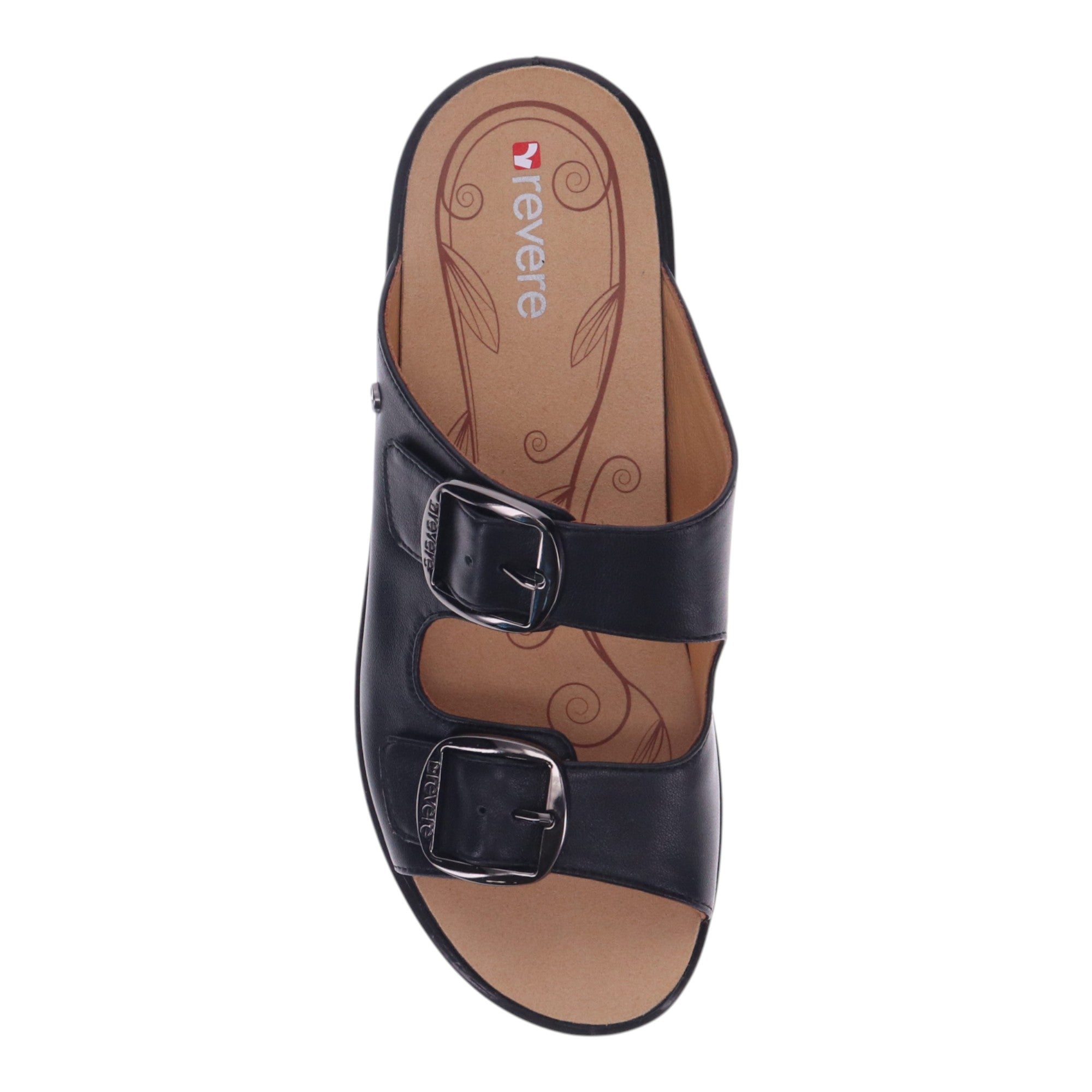 Revere Florence II - Black - dames slipper