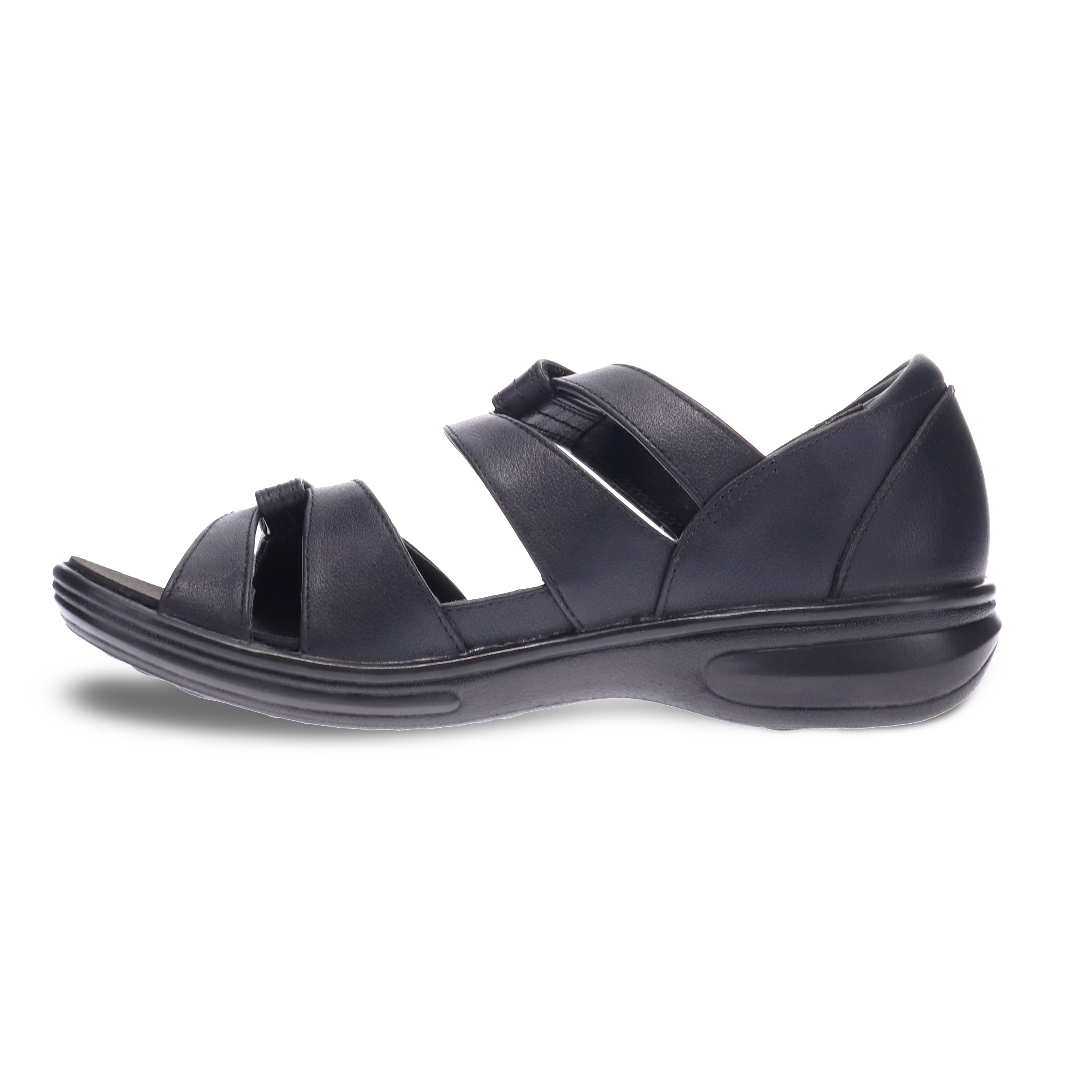 Revere Geneva - Black - dames sandaal
