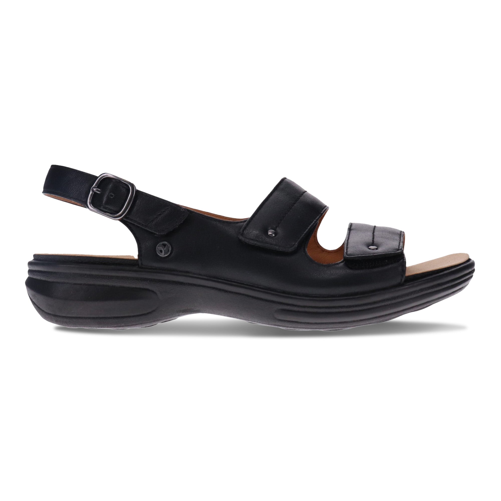 Revere Manilla - Black - dames sandaal
