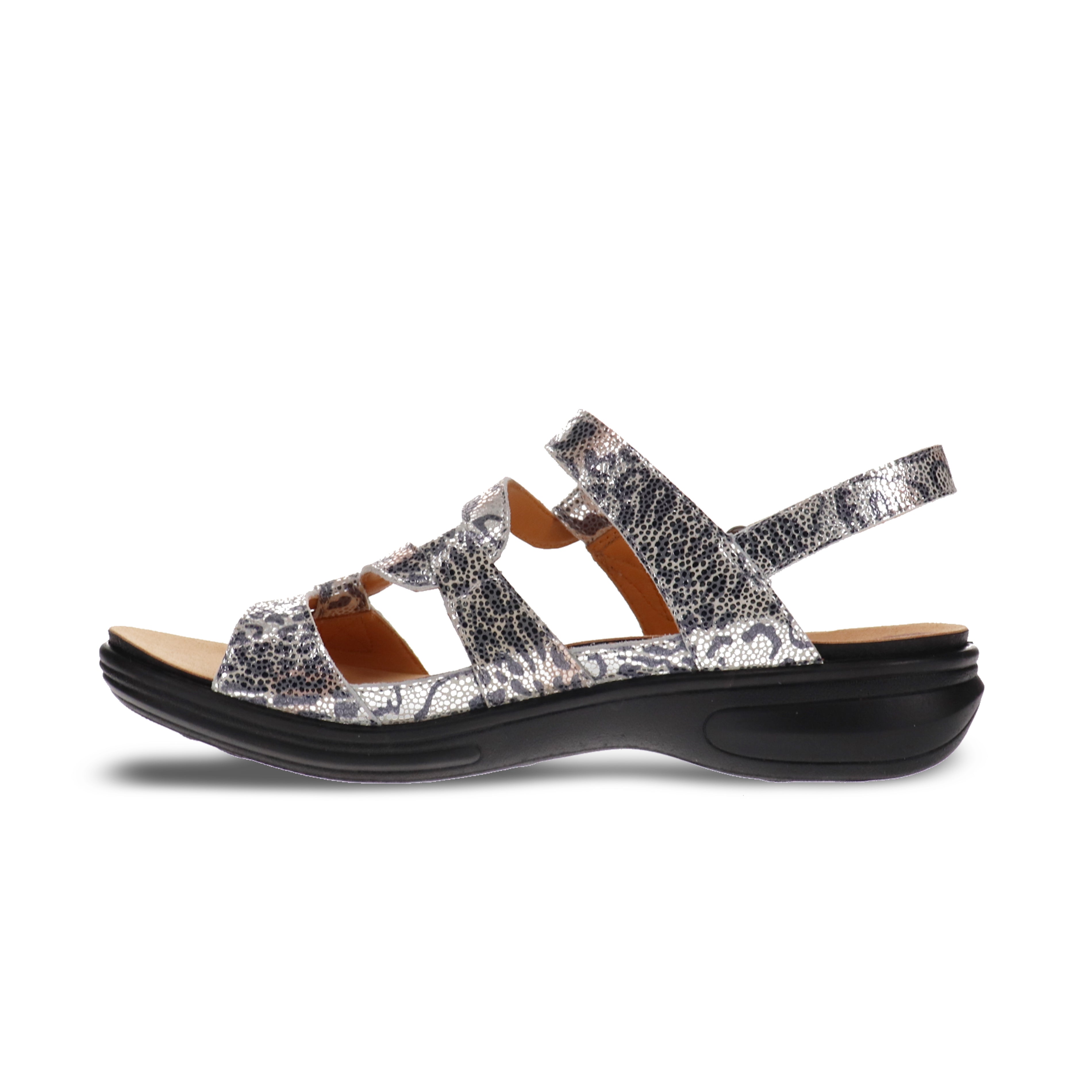 Revere Emerald - Silver Safari - dames sandaal