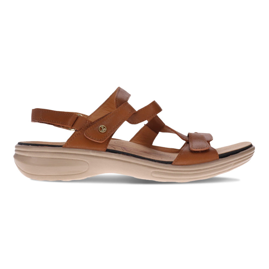 Revere Emerald - Tan - dames sandaal