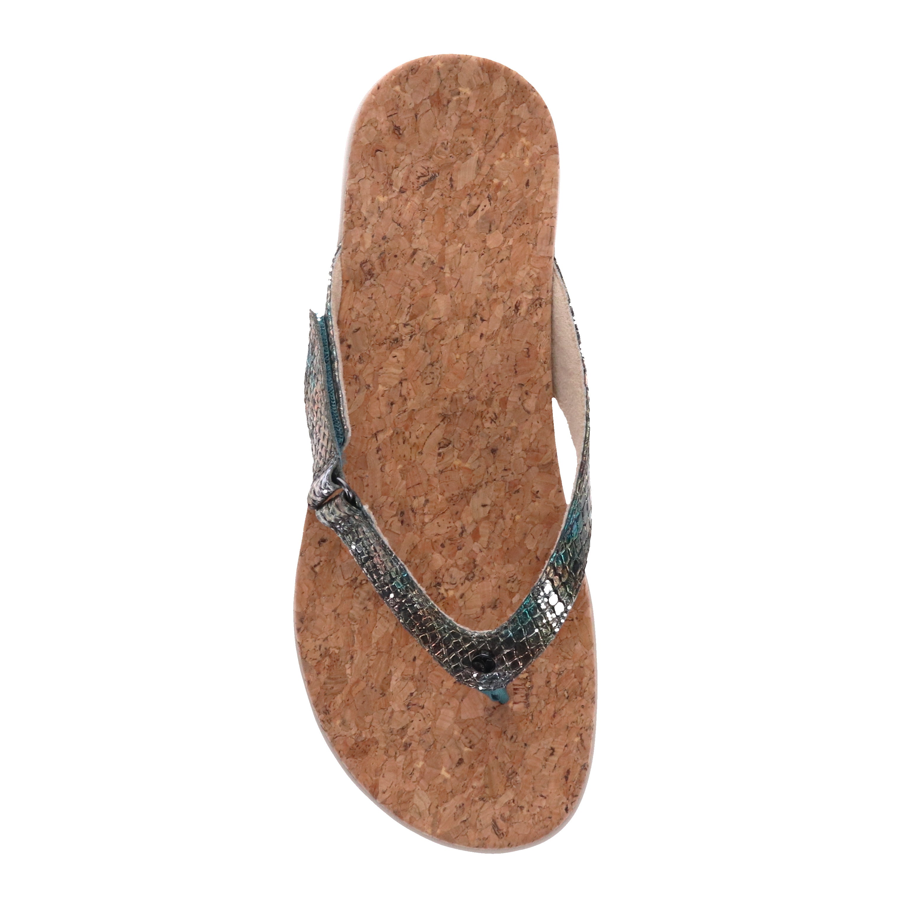 Revere Napoli - Peacock Python - dames teenslipper