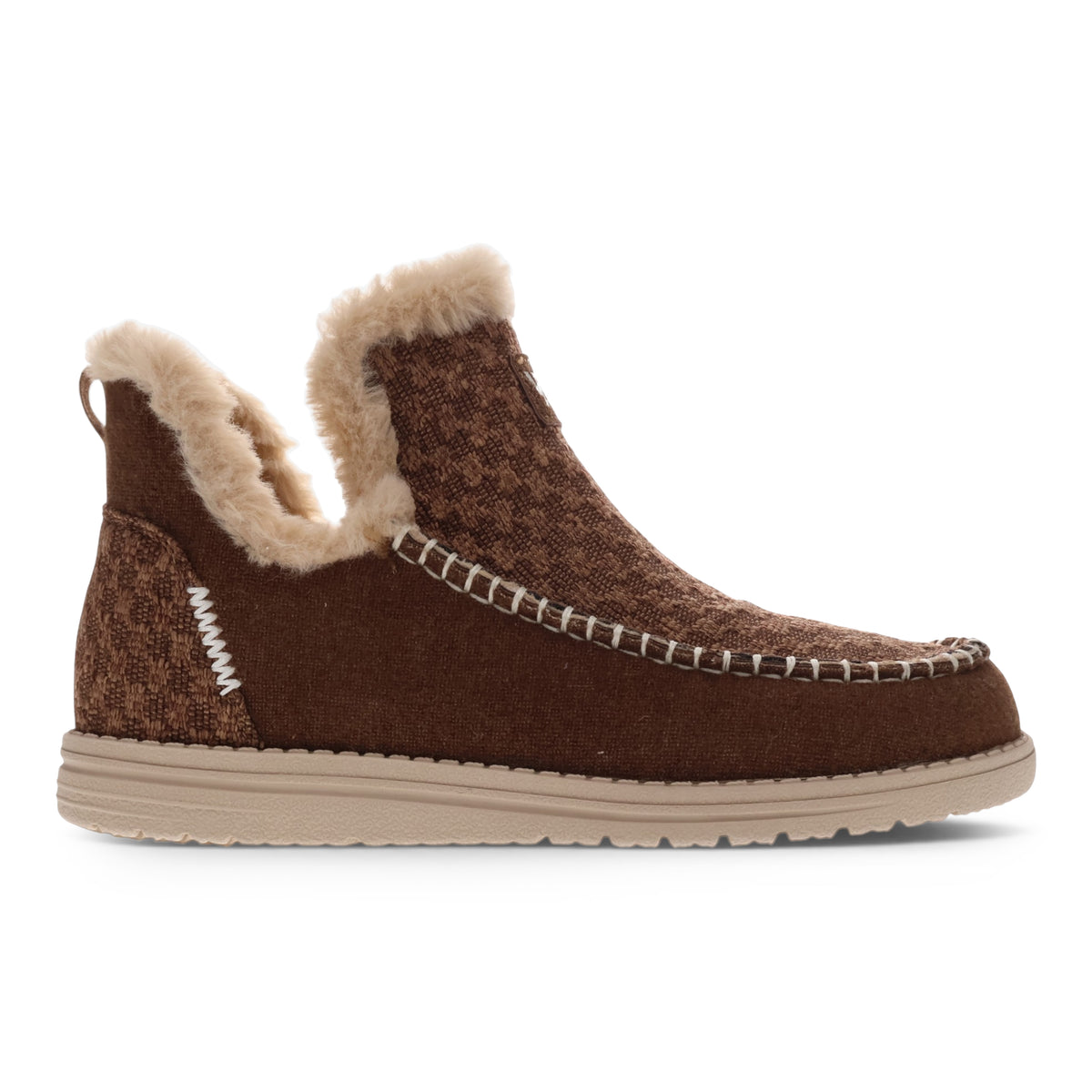VitaSole Plush - Brown - Pantoffel