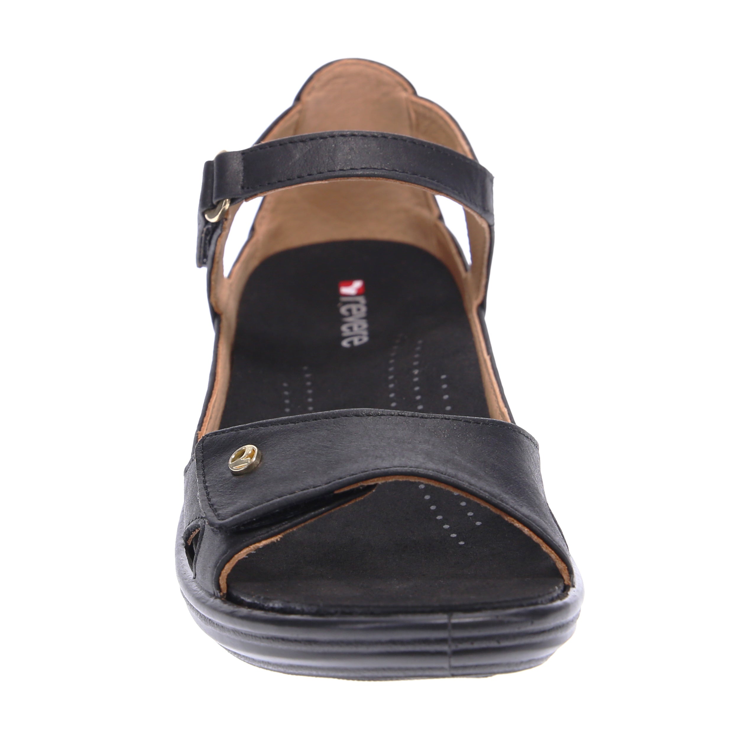 Revere Portofino - Onyx - dames sandaal