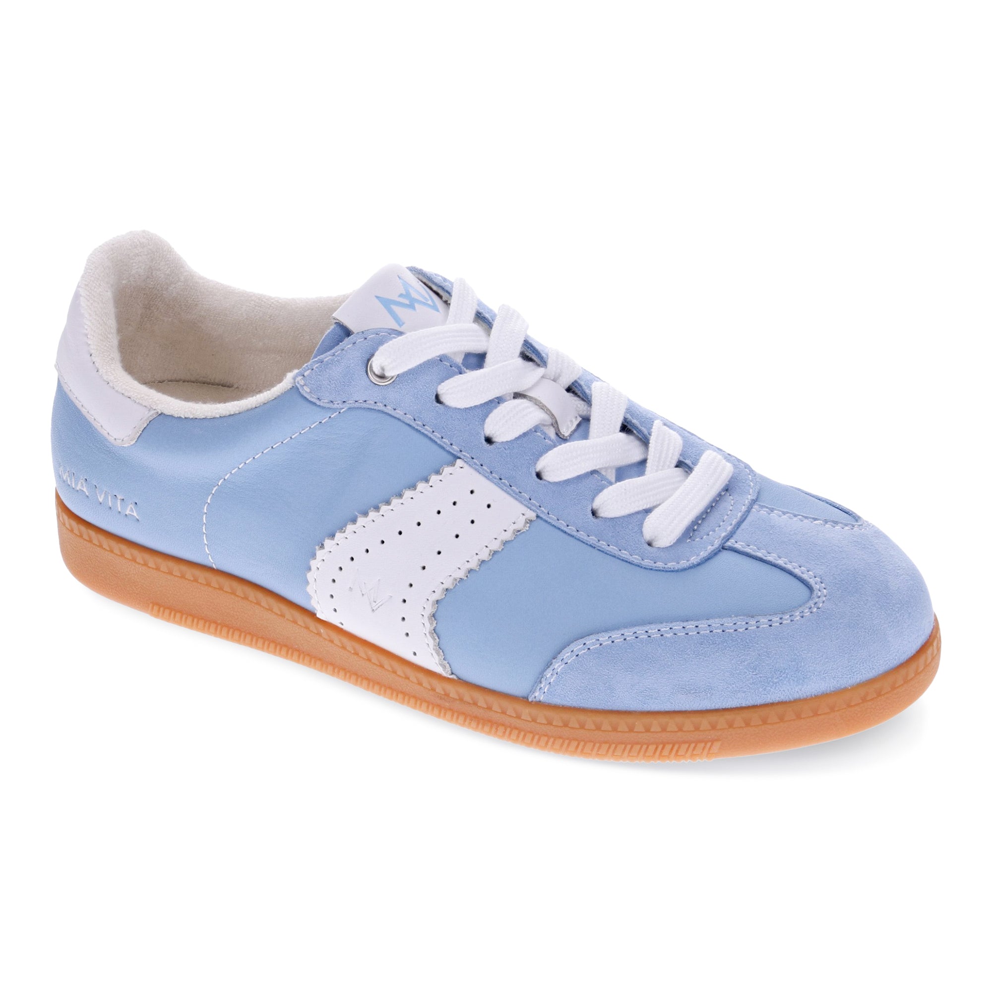 Mia Vita Ramona II - Blue White - dames sneaker