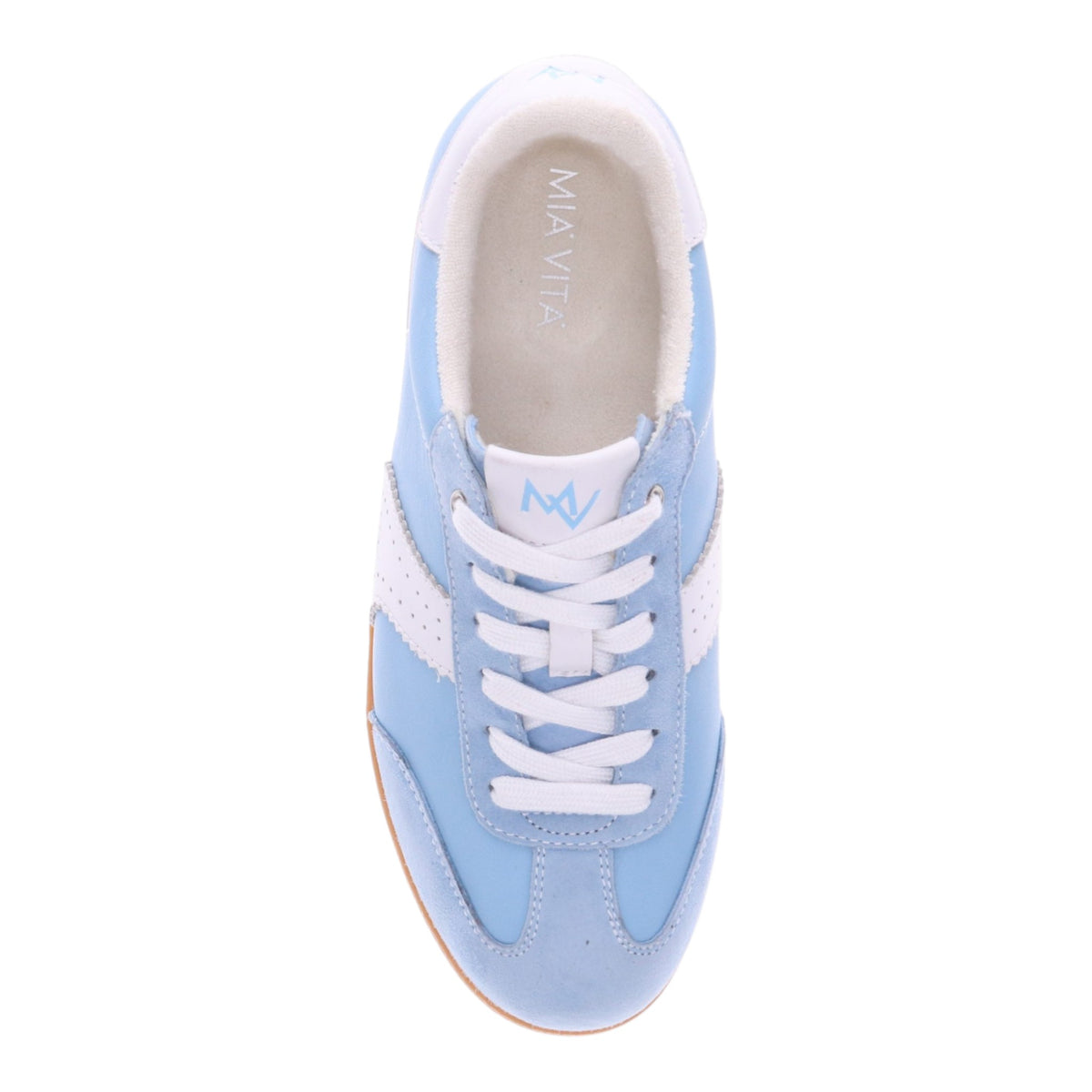 Mia Vita Ramona II - Blue White - dames sneaker