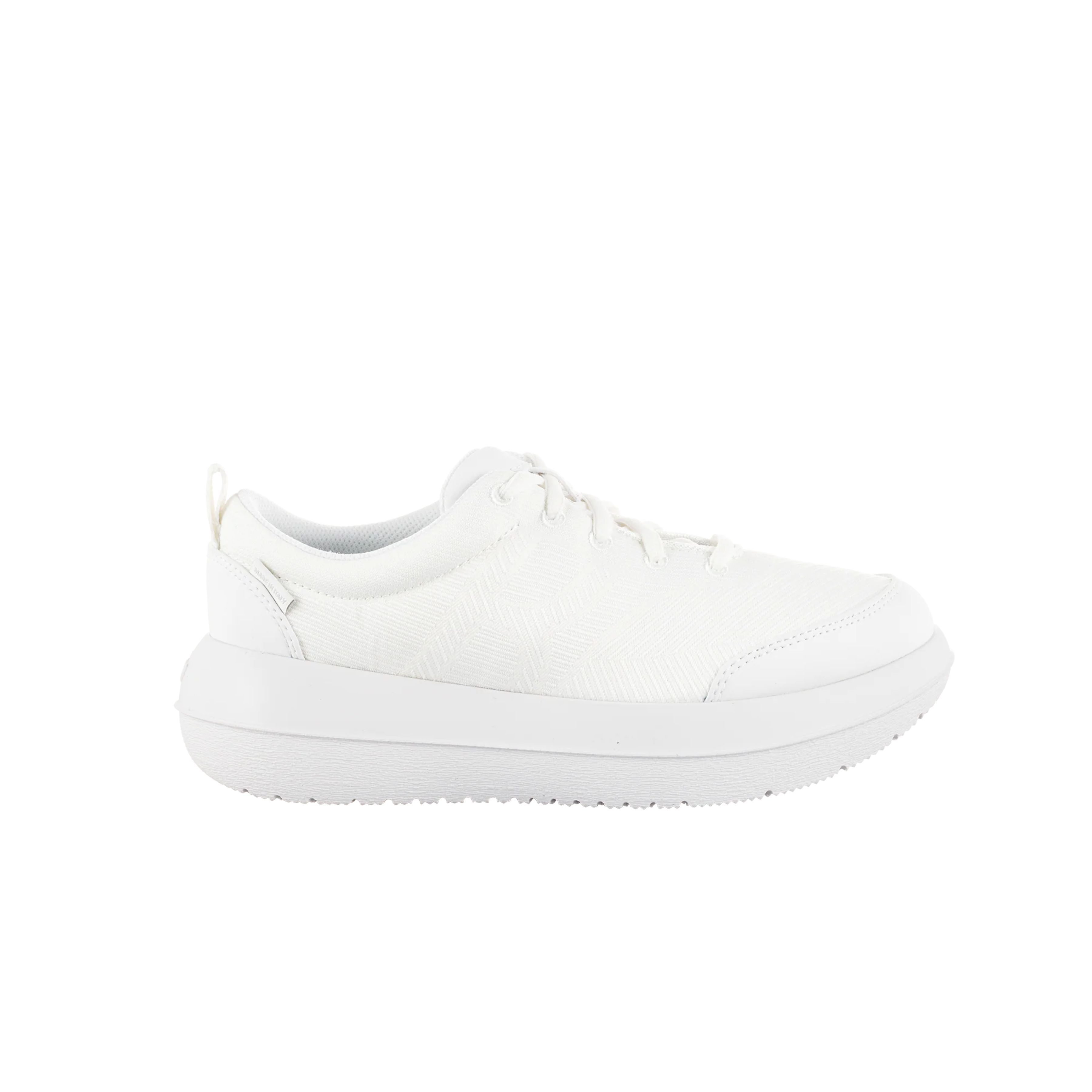 Kybun schoen -  Bauma Wit Leder  - Dames Sneaker