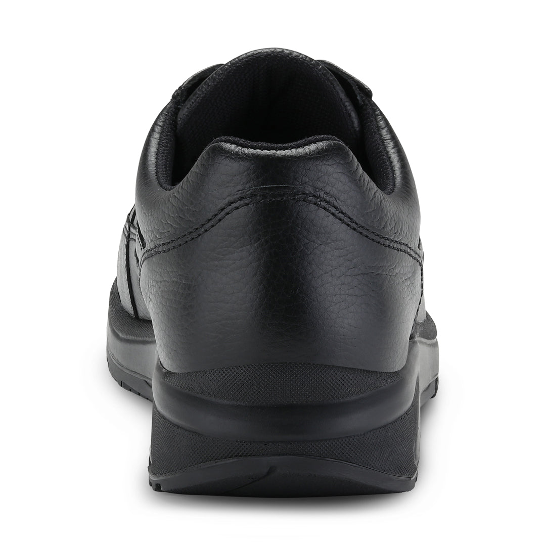 Wallin Otto Flow- leer zwart - heren sneaker