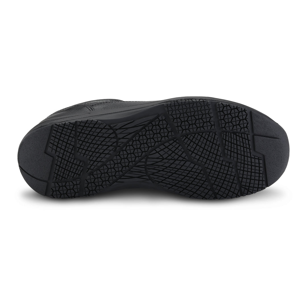 Wallin Otto Flow- leer zwart - heren sneaker