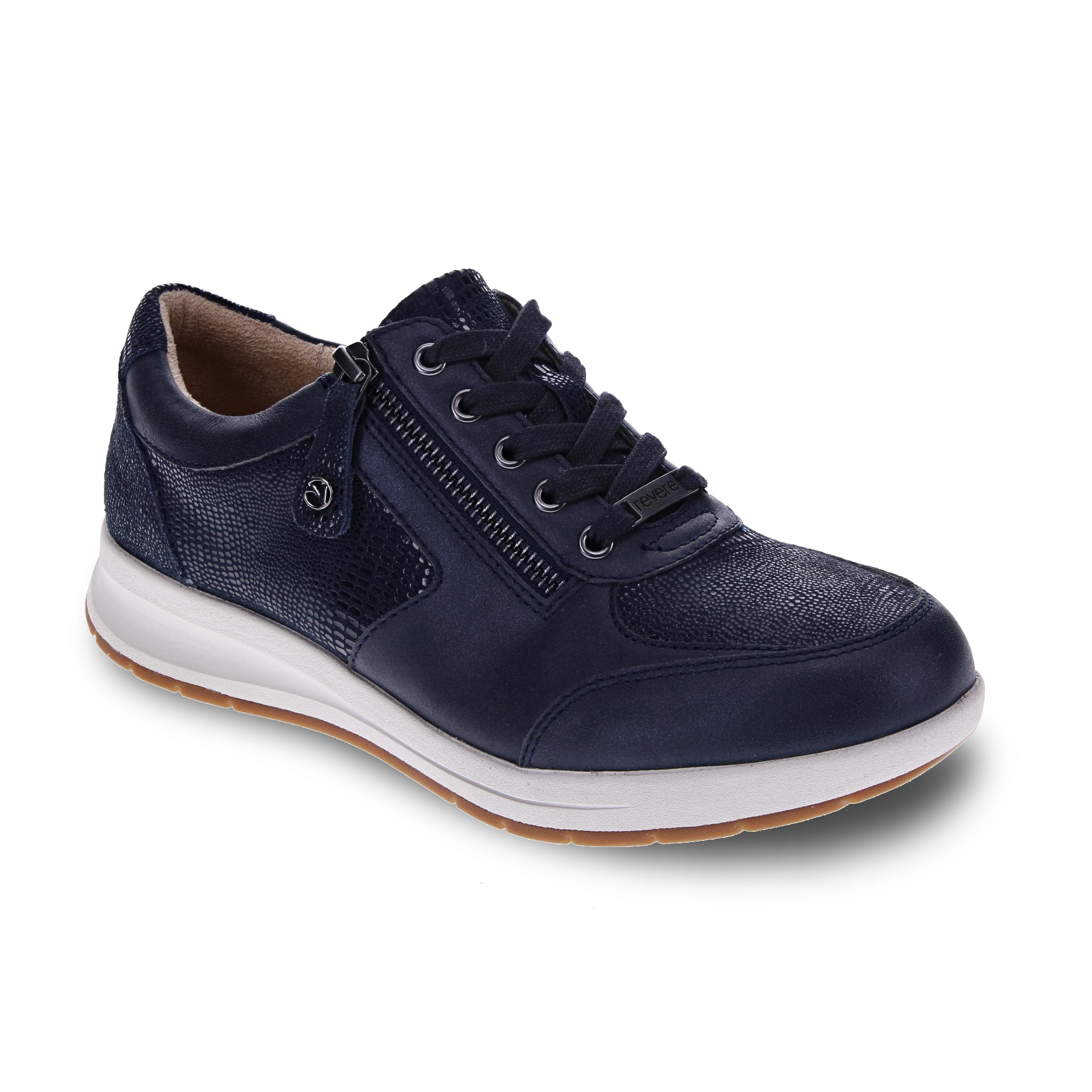 Revere Boston - Sapphire/Navy Lizard - dames veterschoen