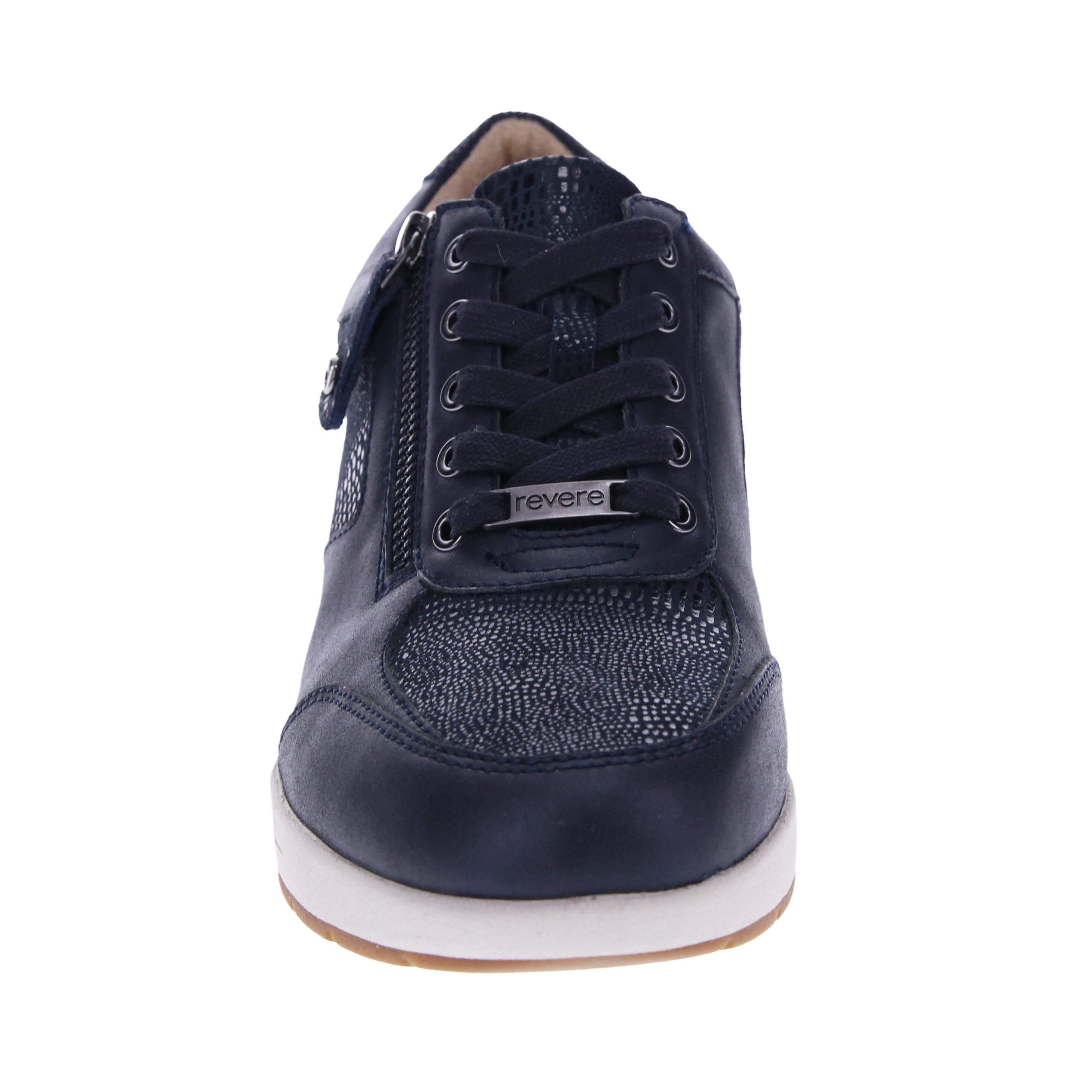 Revere Boston - Sapphire/Navy Lizard - dames veterschoen