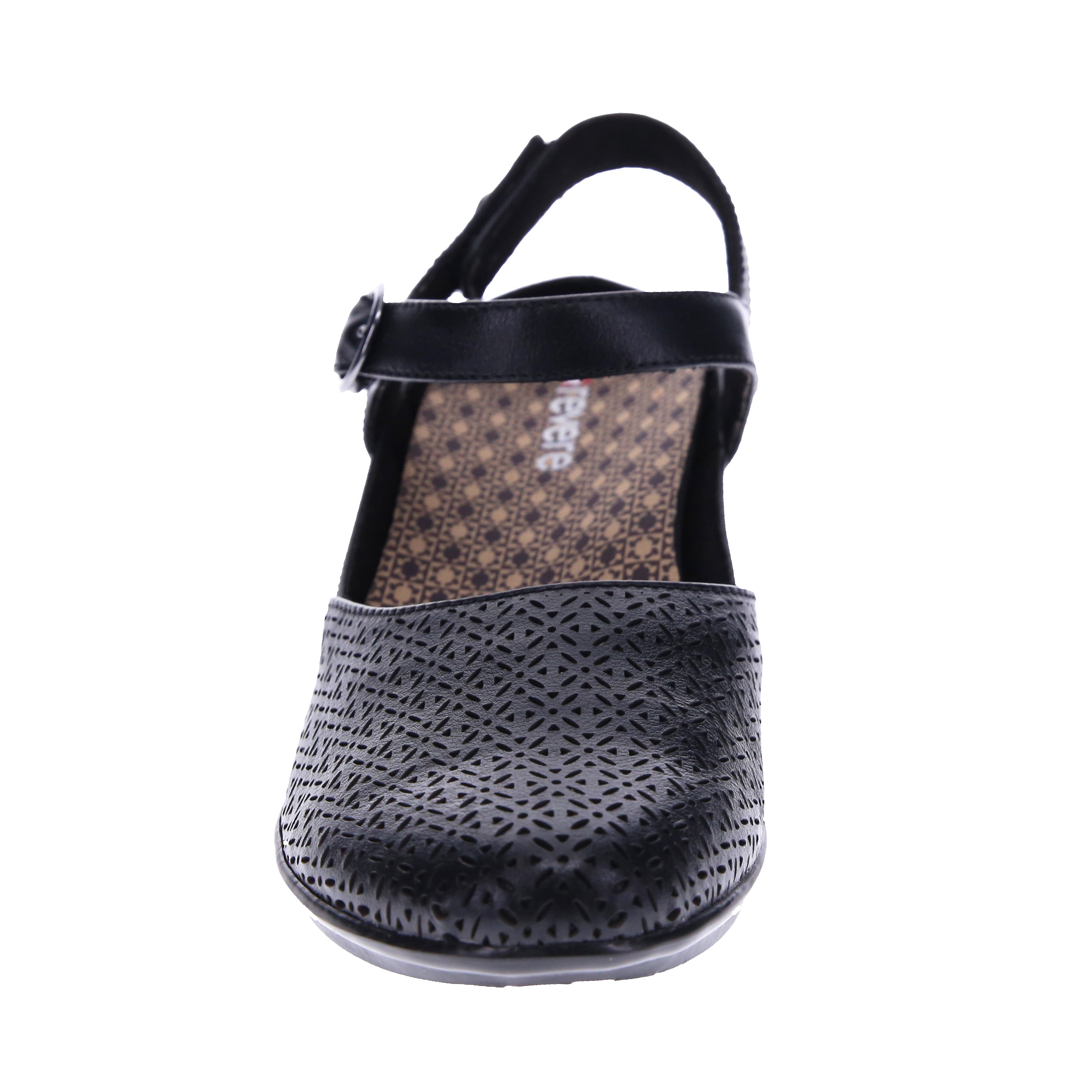 Revere Calabria - Black - dames mary jane