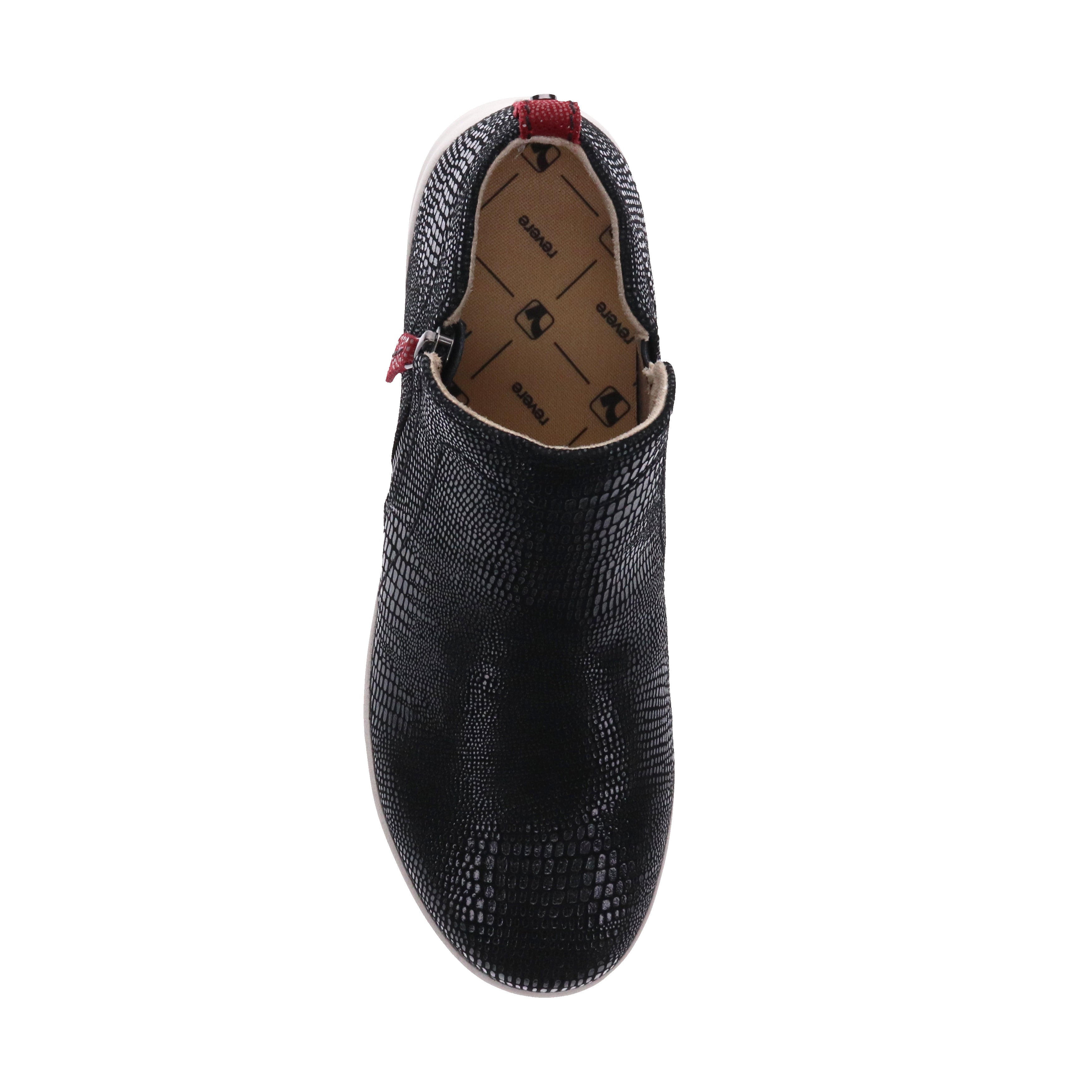 Revere Dublin - Black Lizard - booties