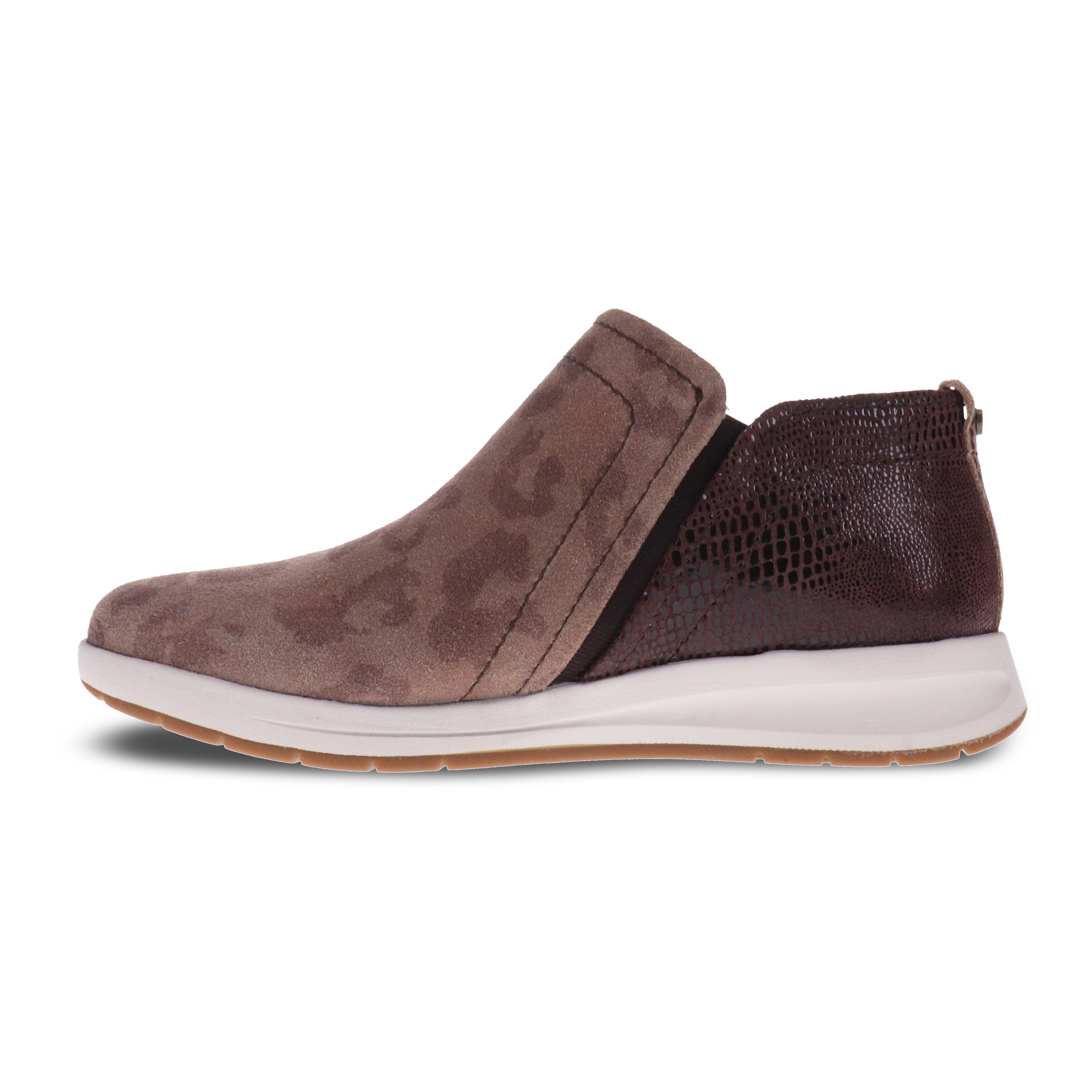 Revere Dublin - Cognac Camo/Espresso Lizard - booties