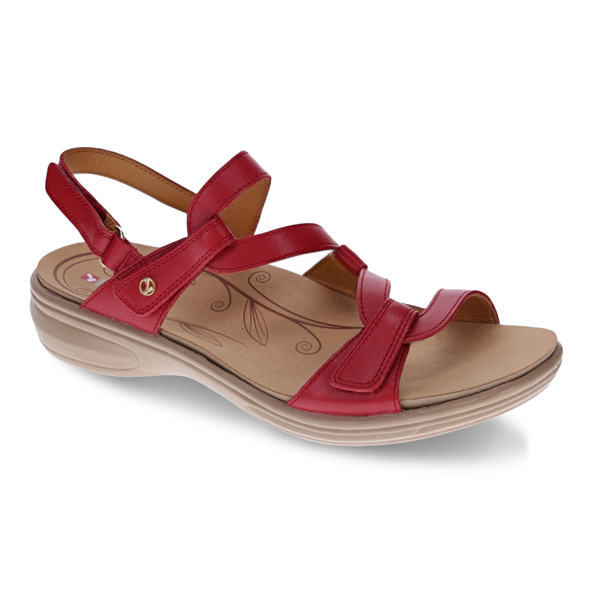 Revere Emerald - Ruby Red - dames sandaal
