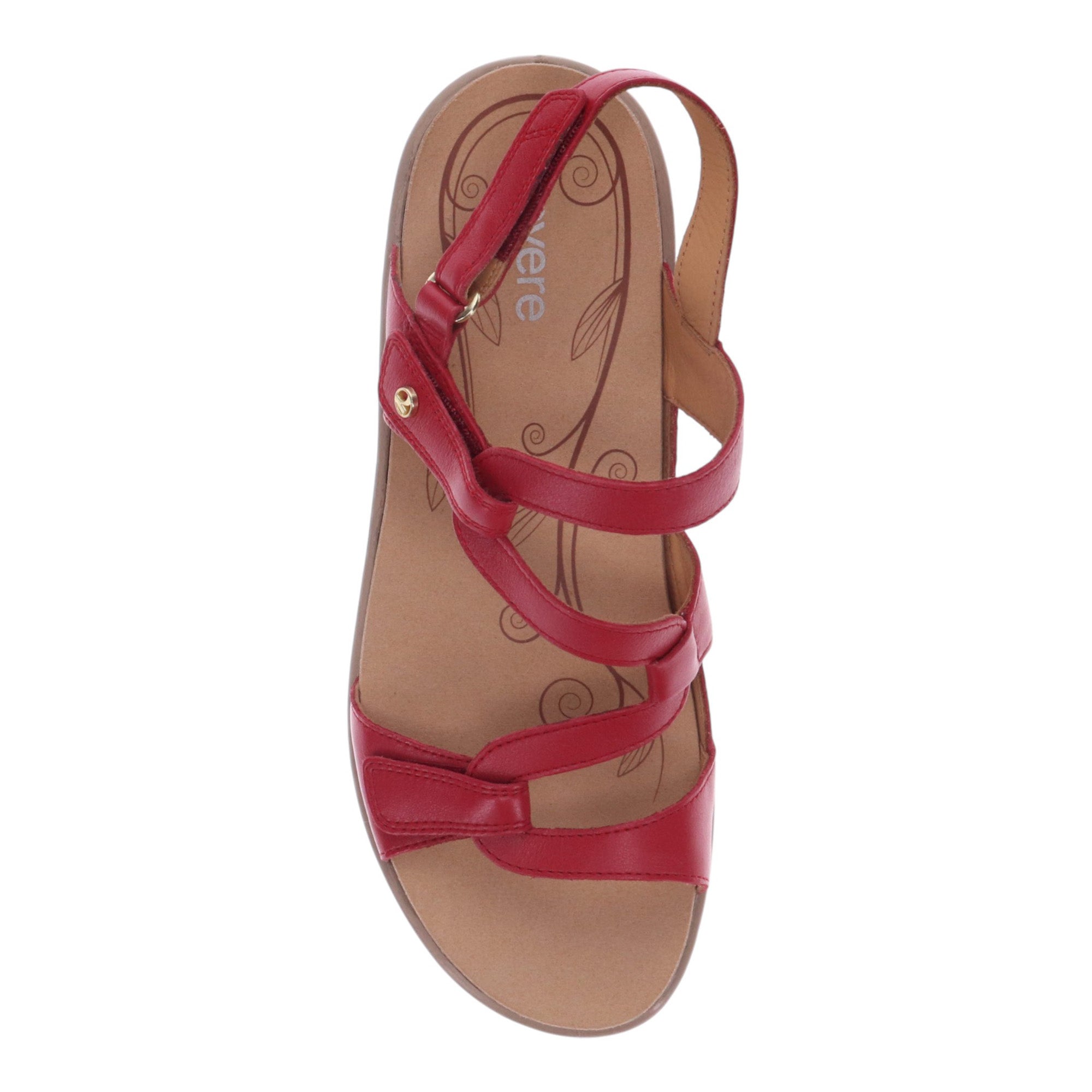 Revere Emerald - Ruby Red - dames sandaal