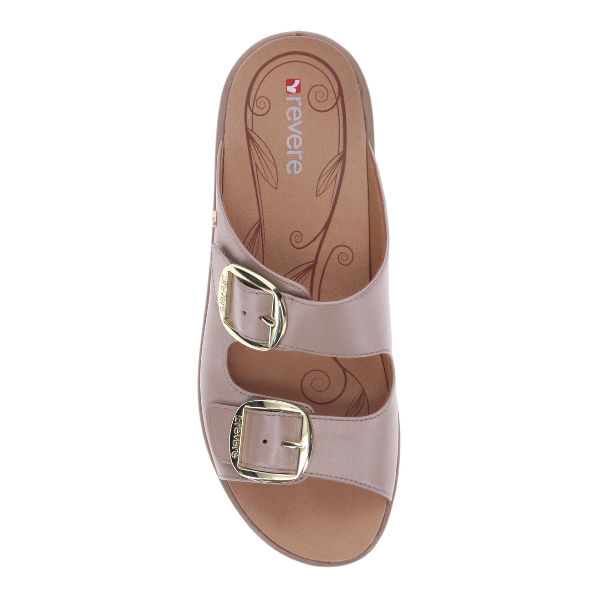 Revere Florence II - Champagne - dames slipper