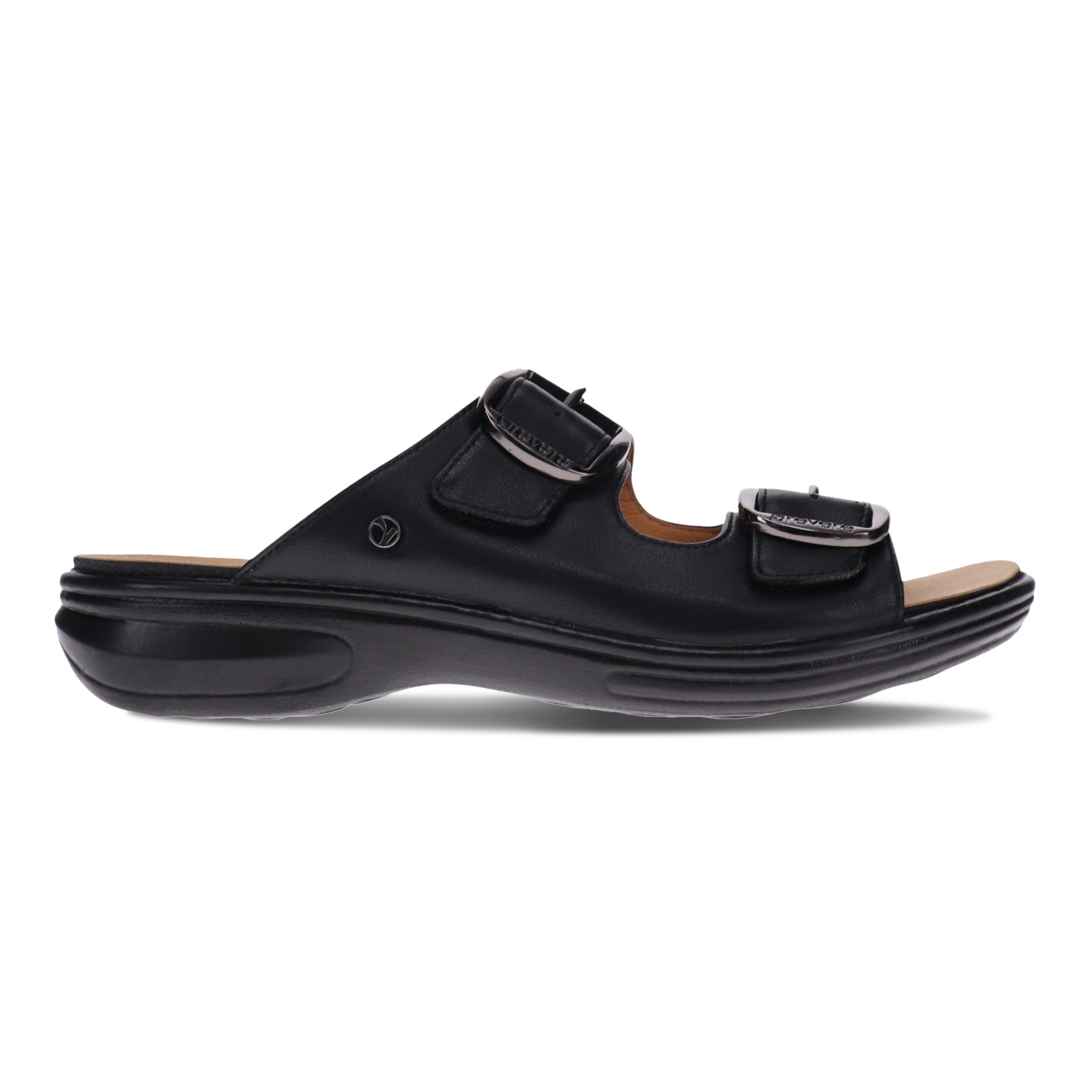 Revere Florence II - Black - dames slipper
