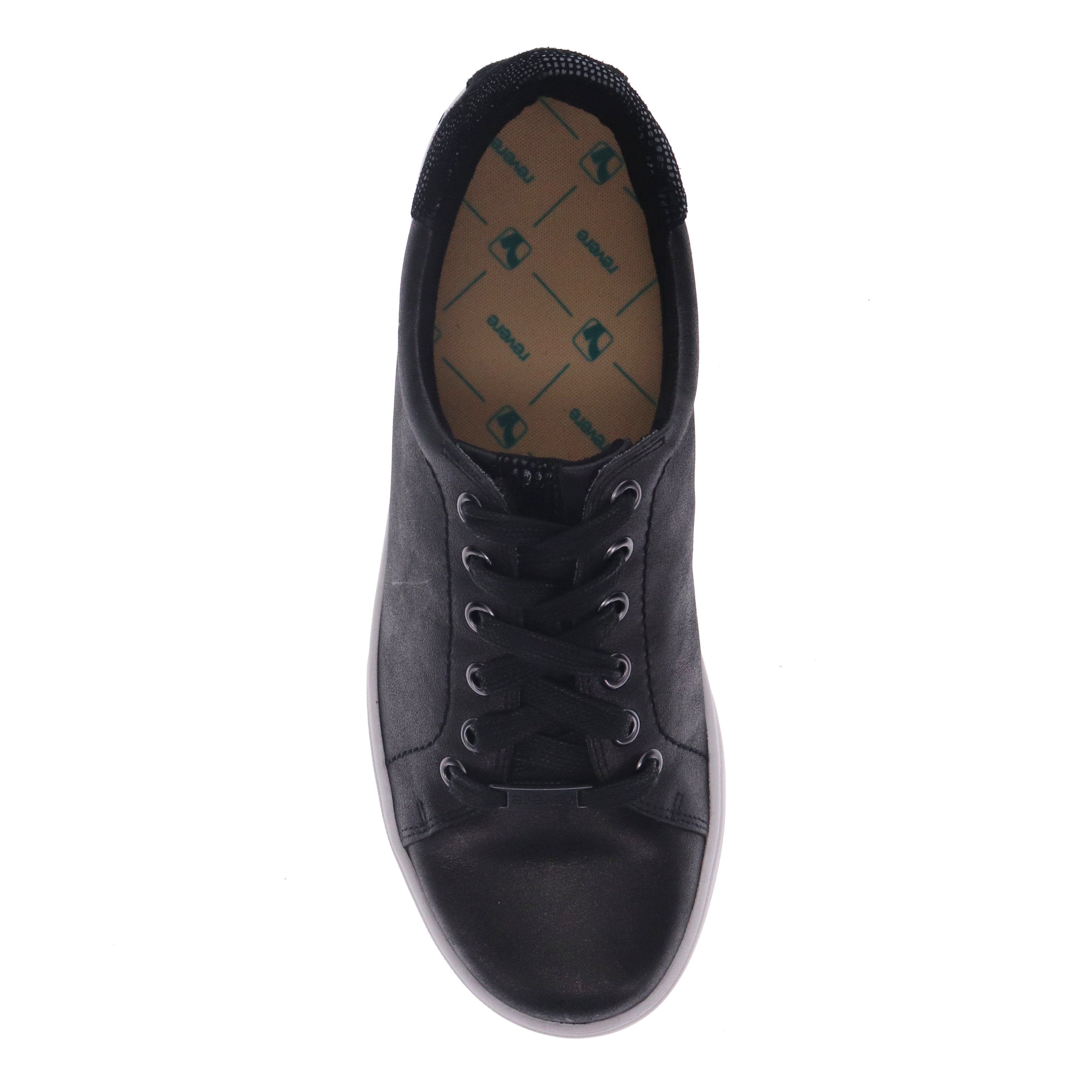 Revere Limoges - Onyx/Black Lizard - dames comfortsneaker