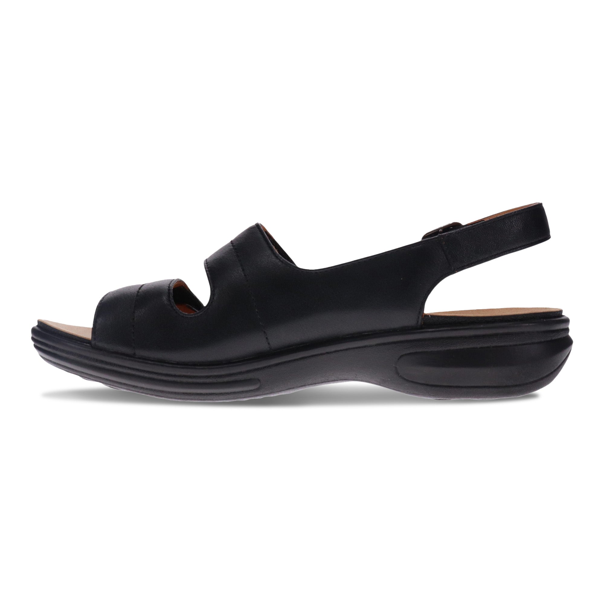 Revere Manilla - Black - dames sandaal