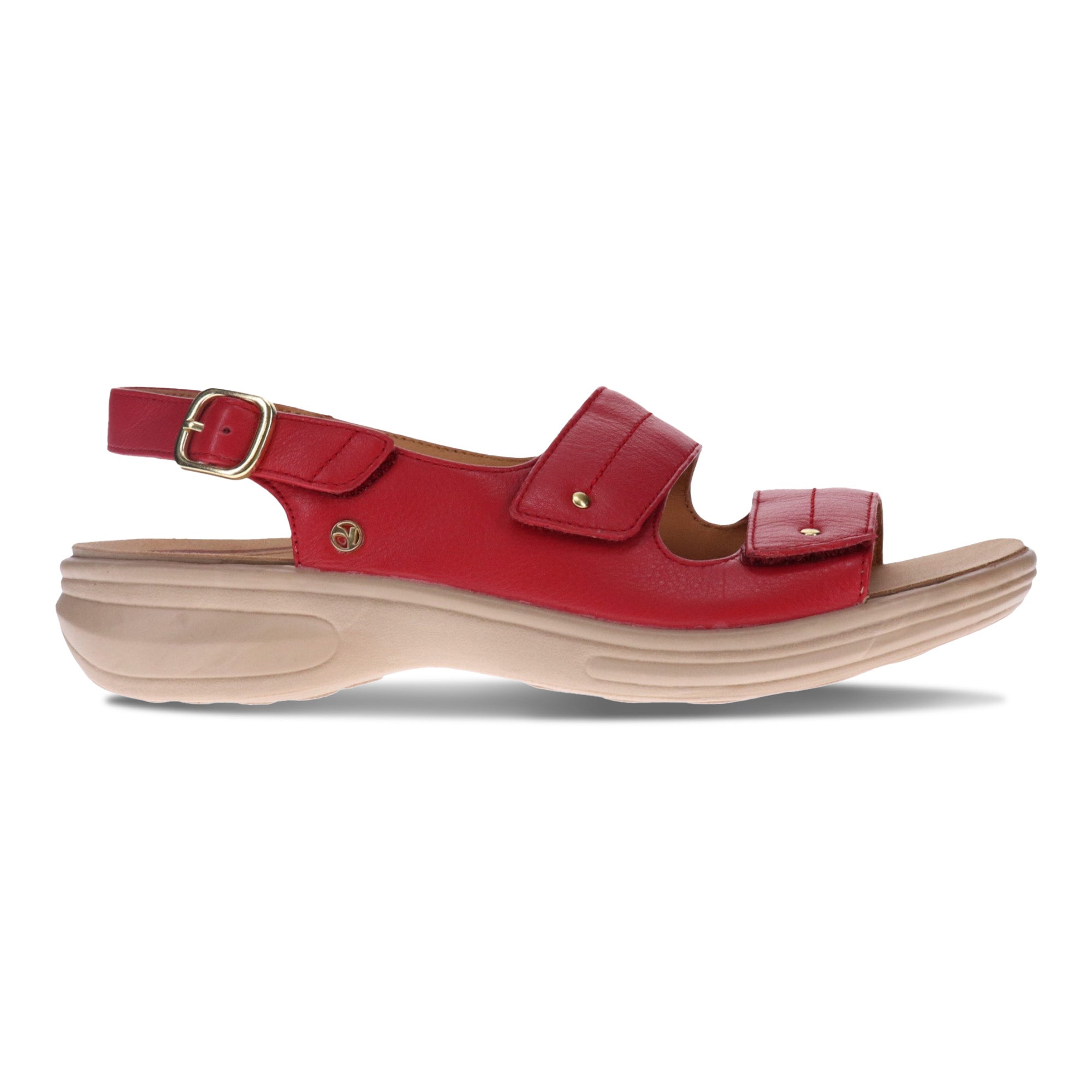 Revere Manilla - Ruby Red - dames sandaal