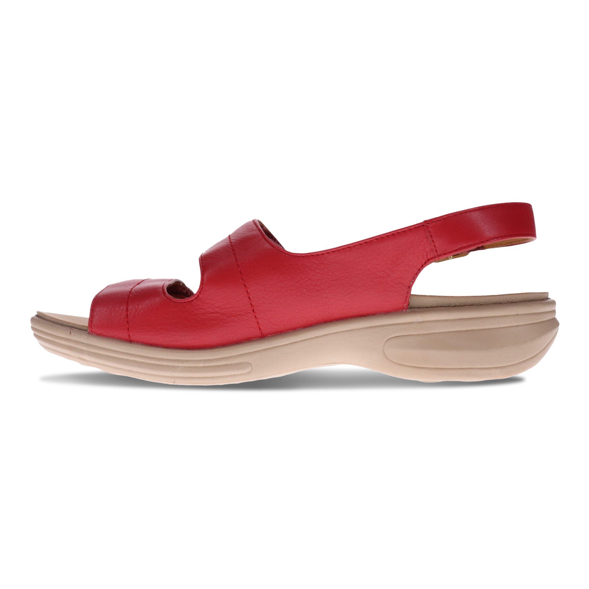 Revere Manilla - Ruby Red - dames sandaal