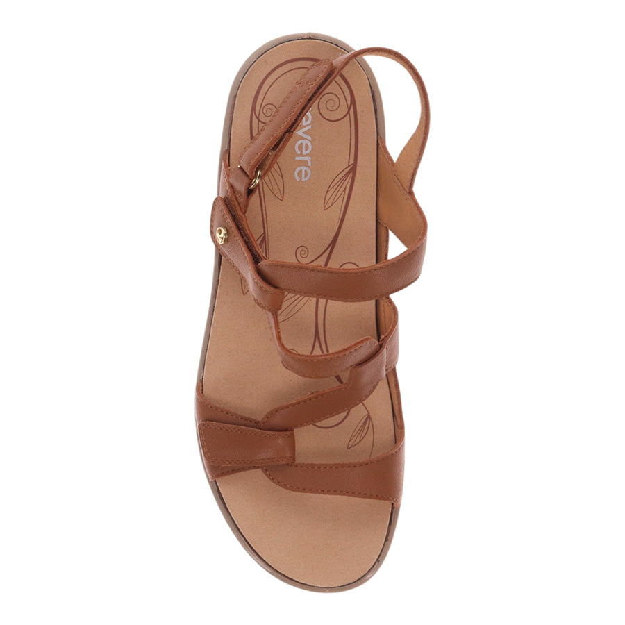 Revere Emerald - Tan - dames sandaal