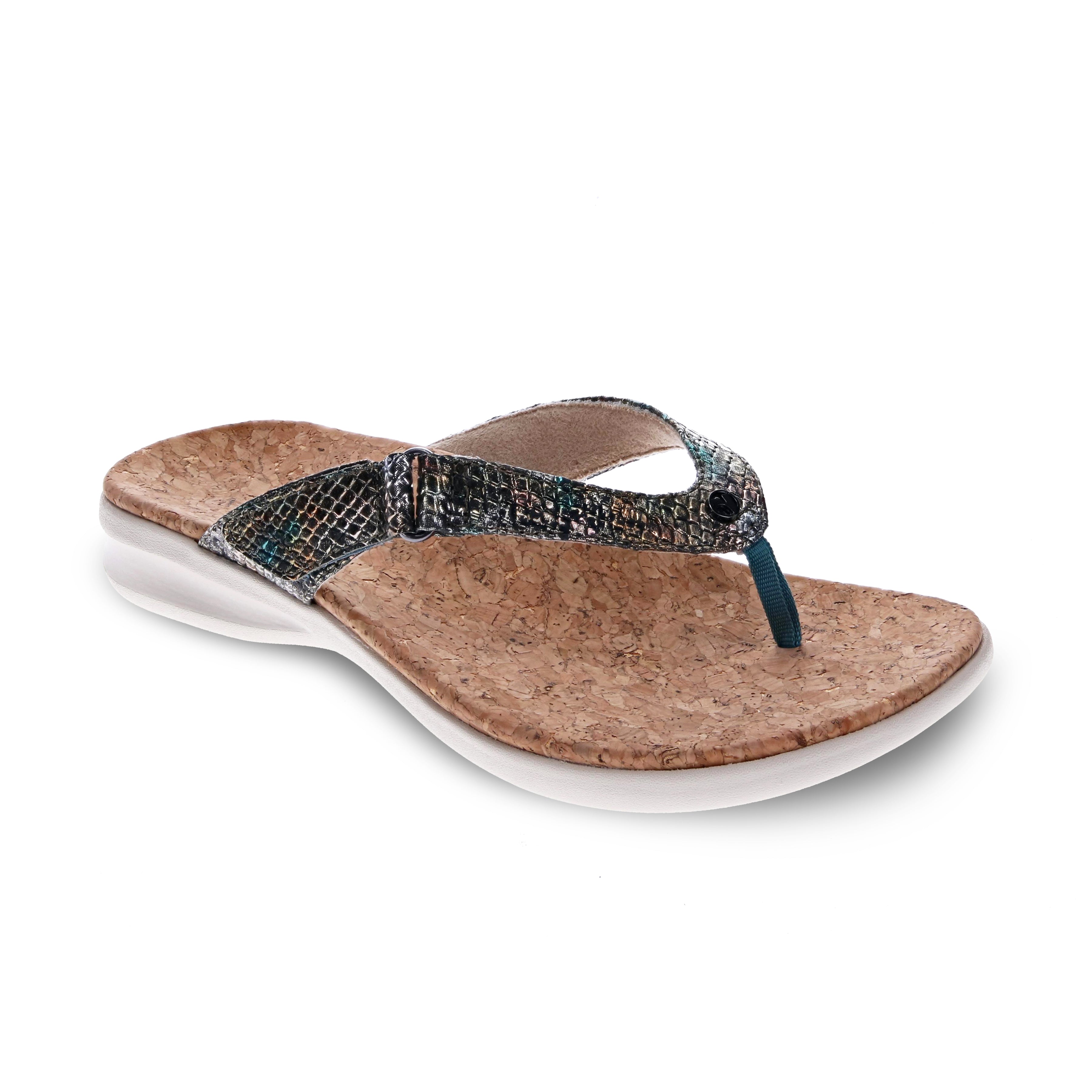 Revere Napoli - Peacock Python - dames teenslipper