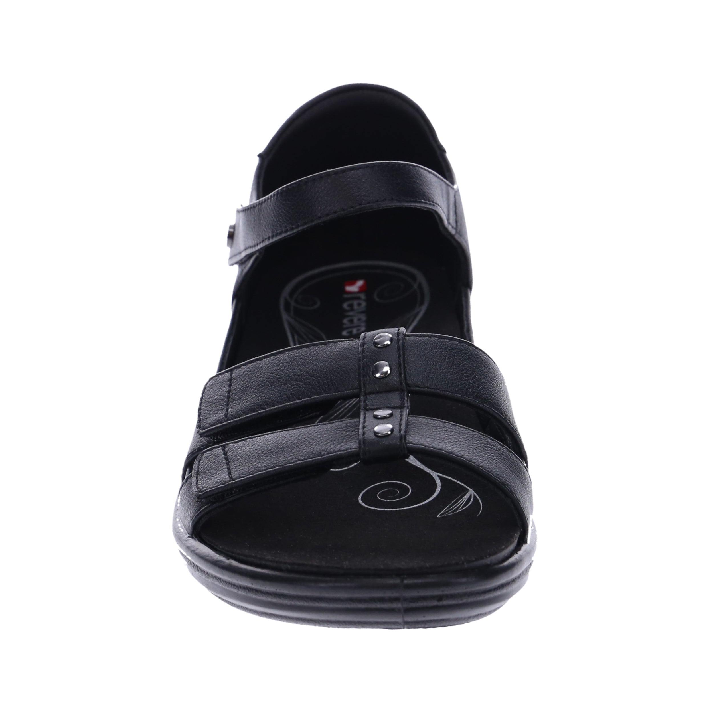 Revere Negara - Black - dames sandaal
