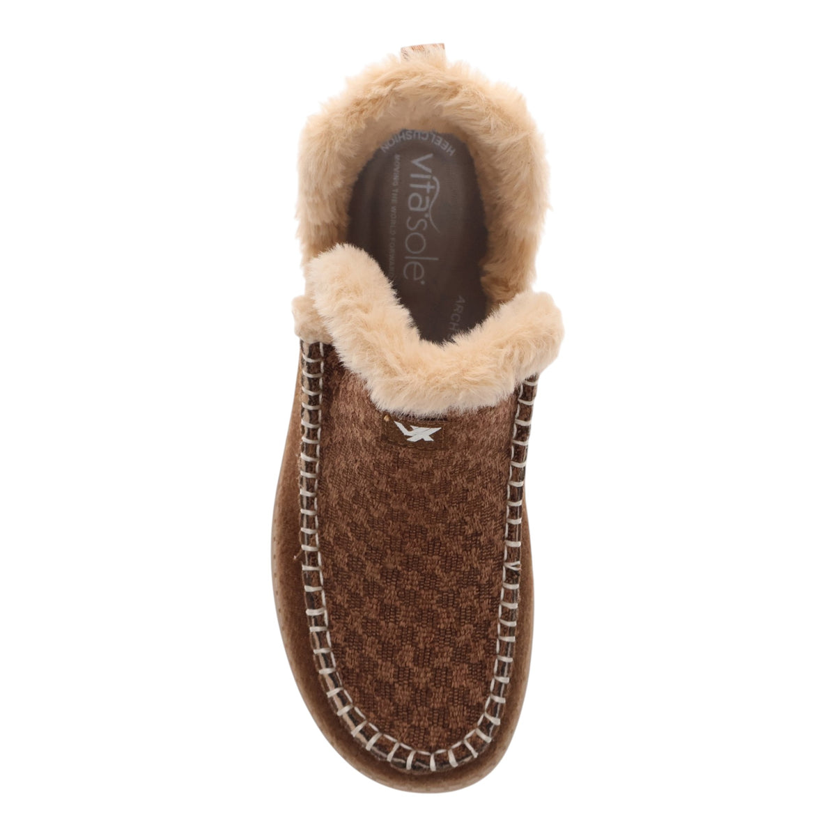 VitaSole Plush - Brown - Pantoffel