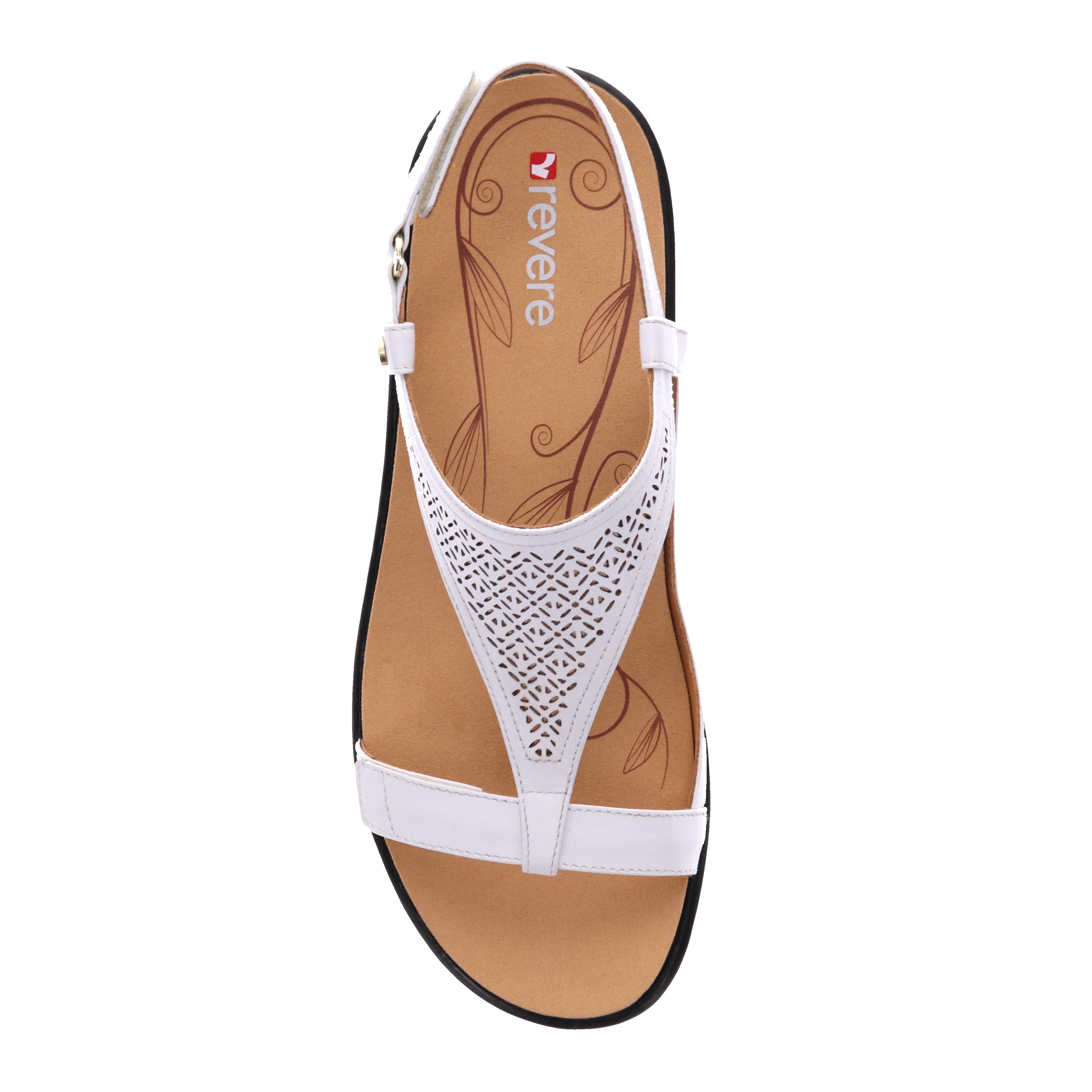 Revere Santa Fe - Coconut - dames sandaal