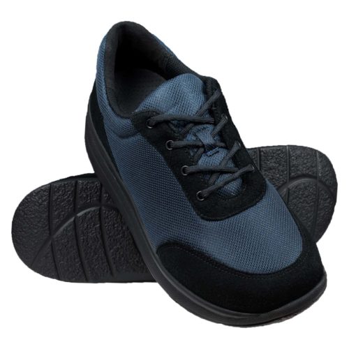 Proflex_dames_comfortsneaker_in_donkerblauw_mesh_en_zwart_suede_met_een_zwarte_zool_PAAR_1603-008-0